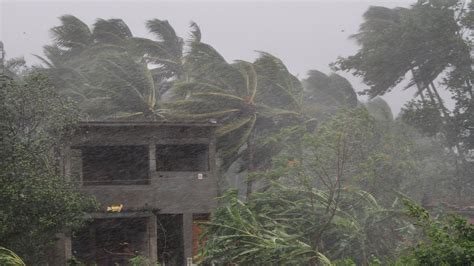 Cyclone Fani Hits India Storm Lashes Coast With Hurricane Strength