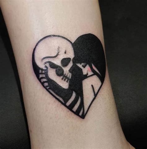 22 Skeleton Love Tattoos Enriquecora