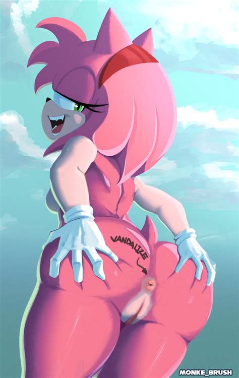 Rule 34 1girls Absurd Res Accessory Amy Rose Anal Invitation Anthro