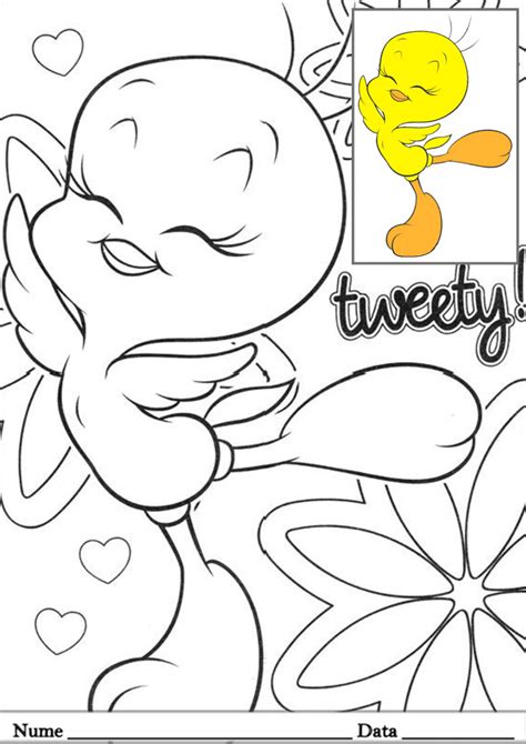 Tweety Planse De Colorat Si Educative The Best Porn Website