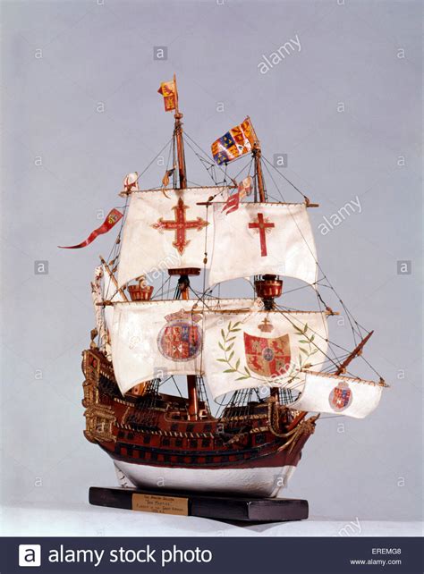 Spanish Galleon San Martino Model Of Flagship Of The Spanish Armada