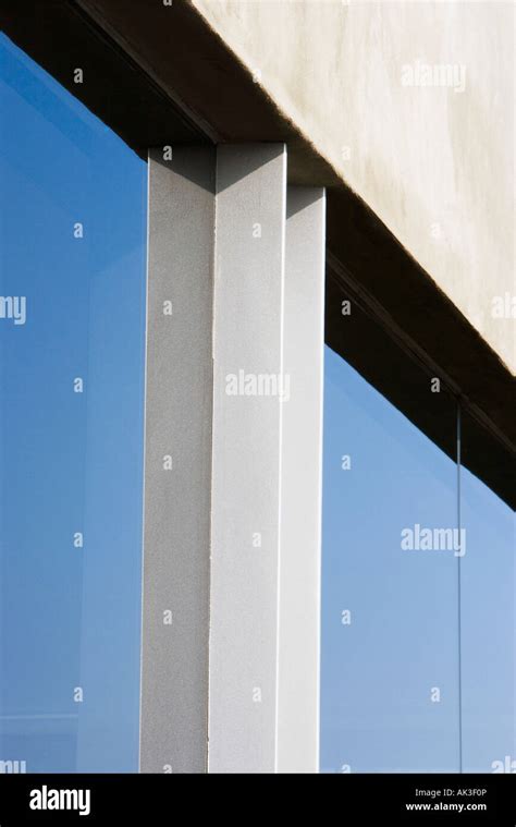 Modern Exterior Windows Stock Photo Alamy