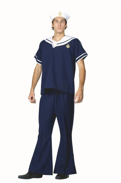 navy sailor costume with bell bottom pants — the costume shop