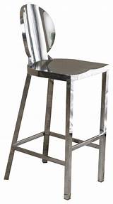 Photos of Modern Stainless Steel Bar Stools