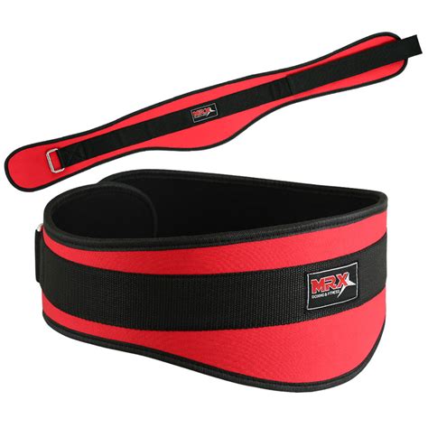 Weight Lifting Belt For Gym Workout Back Support 6 Wide Men And Women