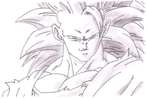 Imagenes dragon ball z para colorear e imprimir 1. Dibujos Anime: Goku ssj3