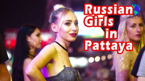 beautiful sexy russian girls in pattaya walking street amazing thailand nightlight youtube