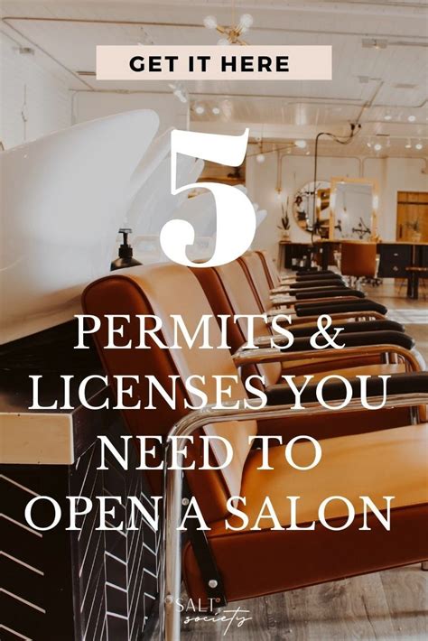 What Permits And Licenses Do You Need To Open A Salon Hair Salon