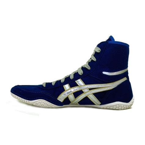 Asics Wrestling Shoes 1083a001 Ex Eo Twr900 Royal Blue X Silver From