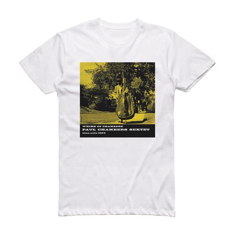 Paul Chambers Sextet Whims Of Chambers Album Cover T Shirt White Album Cover T Shirts