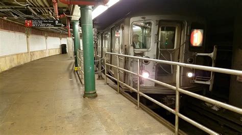 Nyc Subway R62a 1 Train Departs South Ferry Youtube