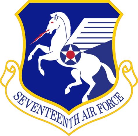 17th Air Force Shield Color