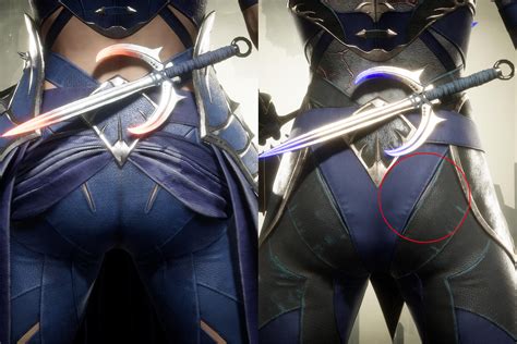 cursed fact of the day 2 kitana s revenant skins have slits on the asscheeks easier to see on