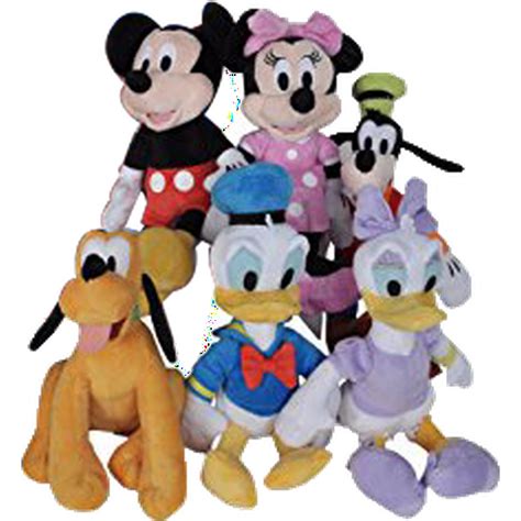 Disney 11 Plush Mickey Minnie Mouse Donald Daisy Duck Goofy Pluto 6
