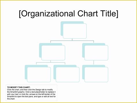 Hierarchy Chart Template Free Of Sample Blank Organizational Chart 8