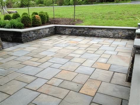 Pictures of best small patio design ideas in 2018 to help you plan and build small diy patio designs and find most popular outdoor building materials. Marvelous Blue Stone Patios #4 Bluestone Natural Stone Patio | Newsonair.org