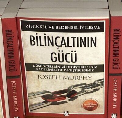 BILINCALTININ GUCU JOSEPH Murphy Turkce Kitap Turkish Book 21 04