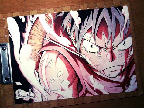 From the east blue to the new world, anything related to the world of one piece belongs here! Monkey D. Luffy : Second Gear | Monkey d luffy, Luffy ...