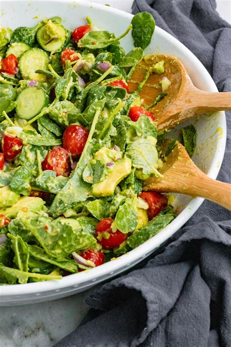 Creamy Vegan Avocado Salad Rplantbaseddiet
