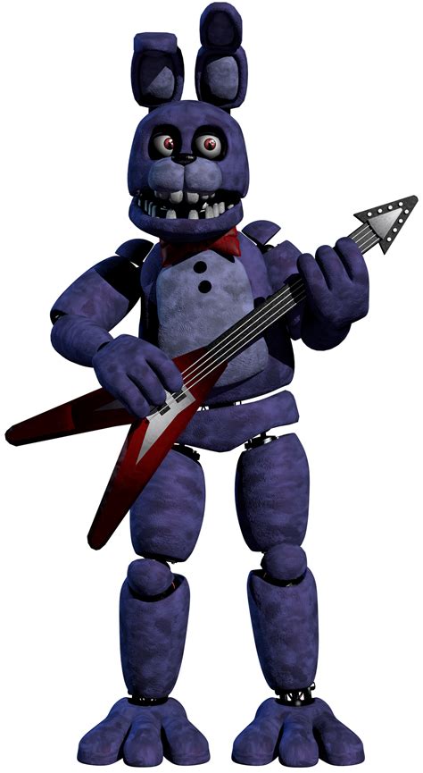 (FNAF/C4D) Unwithered Bonnie Render V2 by TheRayan2802 on DeviantArt in