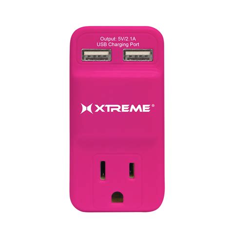 Xtreme 21amp Mobile Dual Port Usb Power Outlet