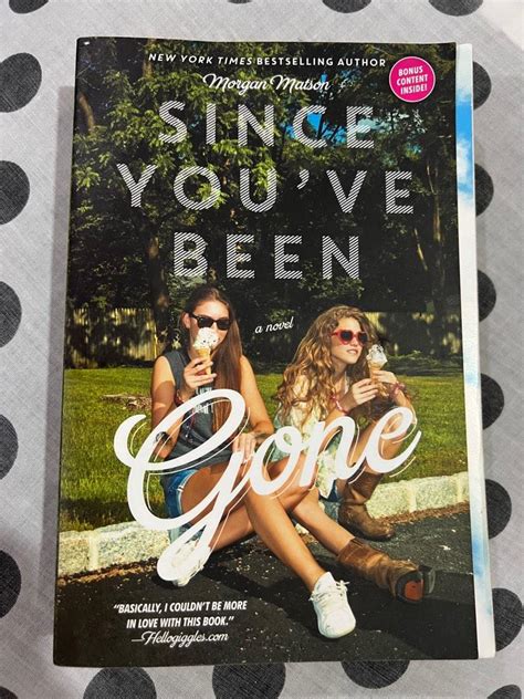 since you ve been gone by morgan matson hobbies and toys books and magazines fiction and non