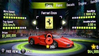 This listing includes 11 vehicles removed or no longer obtainable. Ferrari Enzo Ferrari | Asphalt Wiki | Fandom