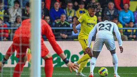 Chukwueze Shines As Real Madrid Suffer Shock Defeat Against Villarreal