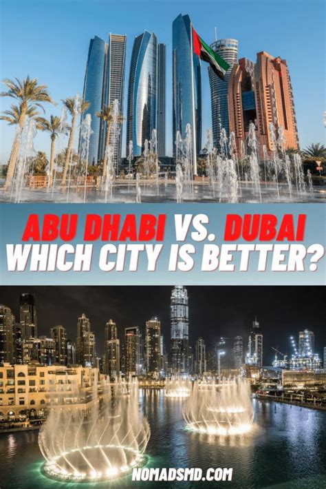Abu Dhabi Vs Dubai Which Is Better For Living As An Expat Dubai