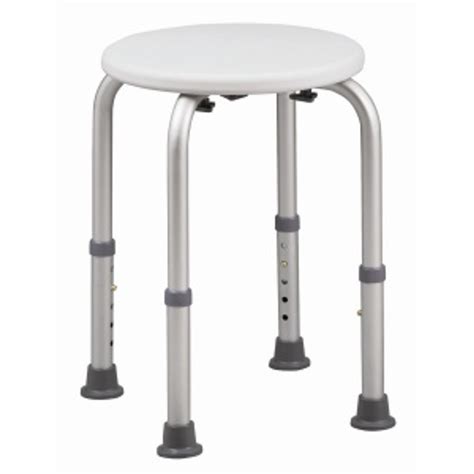 Carex Compact Round Shower Stool For Disabled Acg Medical