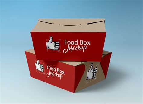 sandwich food box paper cup packaging mockup psd good mockups
