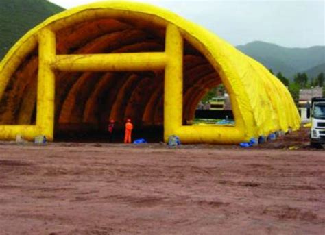 Inflatable Concrete Casting Shelter Industrysearch Australia