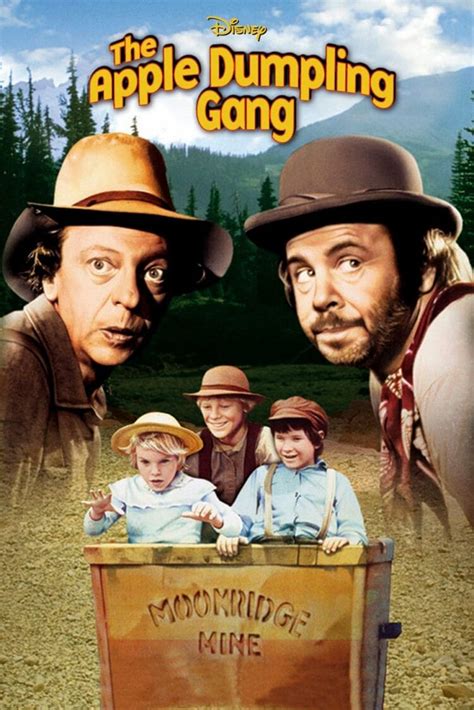 The apple dumpling gang is a disney movie from 1975, in which three orphan children find gold during california's gold rush. 12 times Tim Conway made us laugh so hard, he nearly broke ...