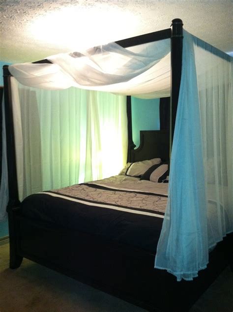 Fashion bed group glendale canopy bed with frame. 3/23/13 We just completed our dream bed today! Martini ...
