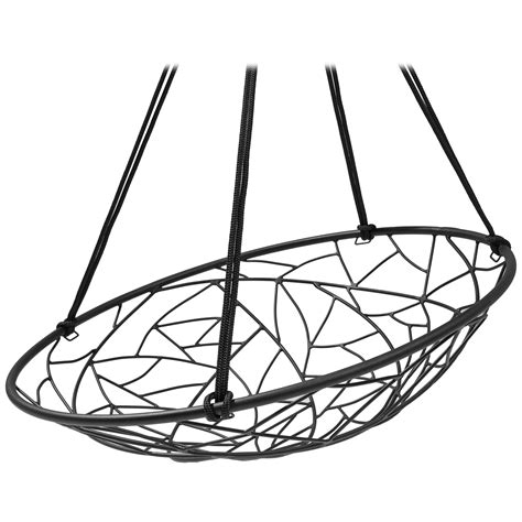 Big Basket Hanging Chair Twig Modern Steel Inoutdoor White 21st