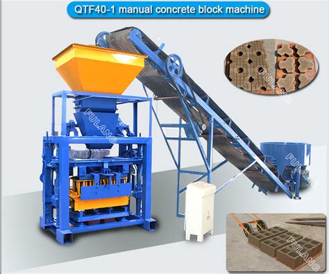 Komatsu shantui construction machinery co., ltd. QT40-1 Semi-Automatic Hollow Block Making Machine, China ...