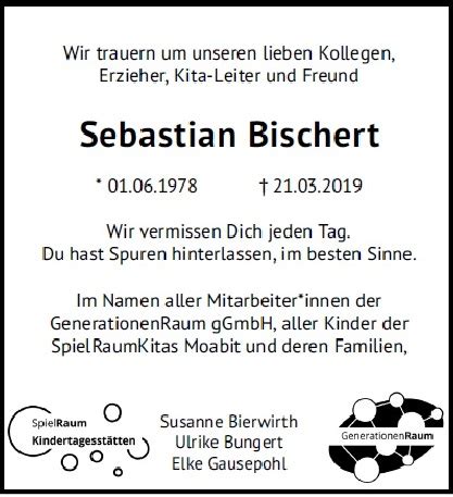 April 28, 2021 by admin. Wir trauern um Sebastian Bischert | SpielRaum Perlentaucher
