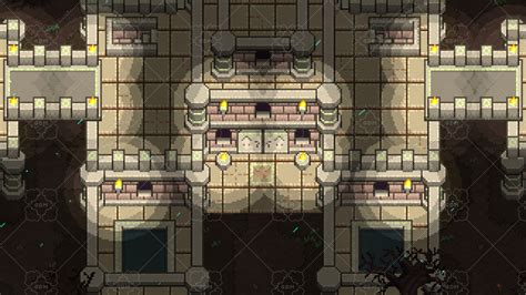 Temple 16x16 Pixelart Tileset Rogue Adventure Gamedev Market