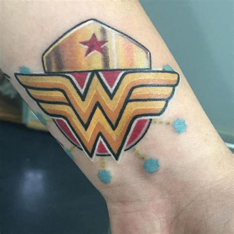 Wonder Woman Logo Tattoo