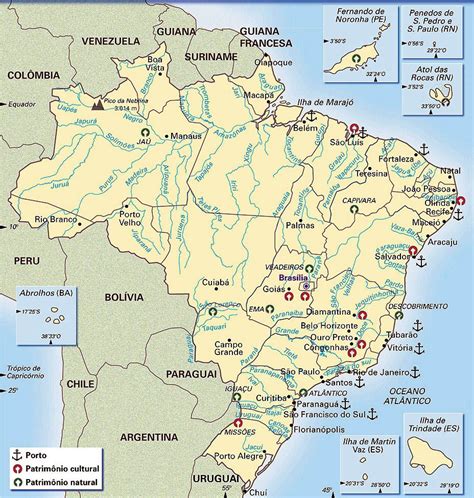 Geornal Atividade Sobre Hidrografia Brasil