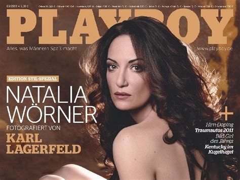 Verf Hrerisch Natalia W Rner Nackt Im Playboy Promiflash De