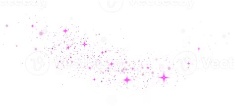 Abstract Pink Glitter Wave Illustration Pink Star Dust Sparkle