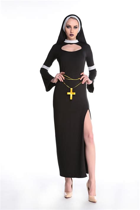 Ml5479 Sexy Women Nuns Costumes Long Dress Buy Ml5479 Sexy Women Nuns Costumes Long Dress Shop