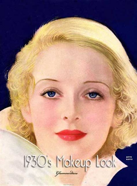 The History Of 1930s Makeup Glamour Daze