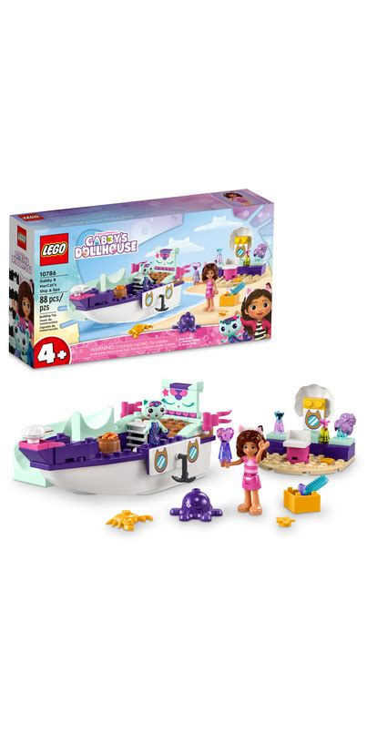 Acheter Le Jeu De Construction LEGO Gabby MerCats Ship Spa Chez Well Ca Livraison Gratuite