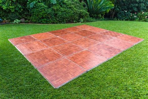 Fireplace room / dance floor. How to Make a Dance Floor in your Backyard: A Few Simple ...