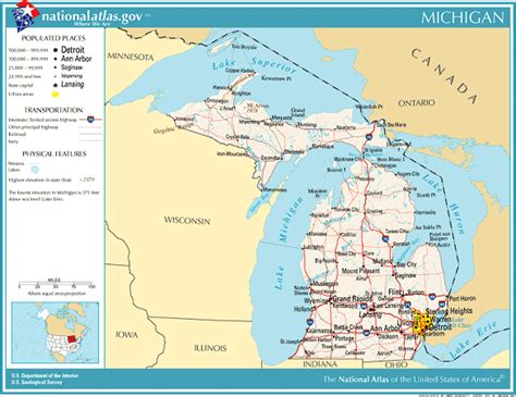This distance and driving directions will also be displayed on an interactive map labeled as distance map and driving directions utah (us). United States Geography for Kids: Michigan