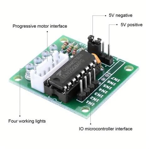 28byj 48 Uln2003 5v Small Stepper Motor Uln2003 Driver Board Temu