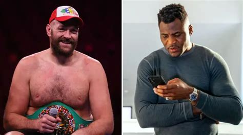 Tyson Fury Vs Francis Ngannou Fight Date Set As Boxer Takes On Mma Star