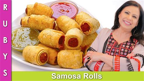 Aloo Samosa Roll Up Iftari Ramadan Special 2021 Recipe In Urdu Hindi